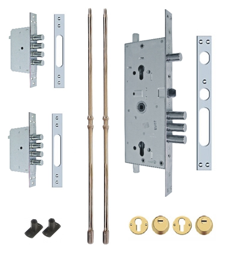 Мультисистемный врезной цилиндровый замок Kale-kilit 256 G 05